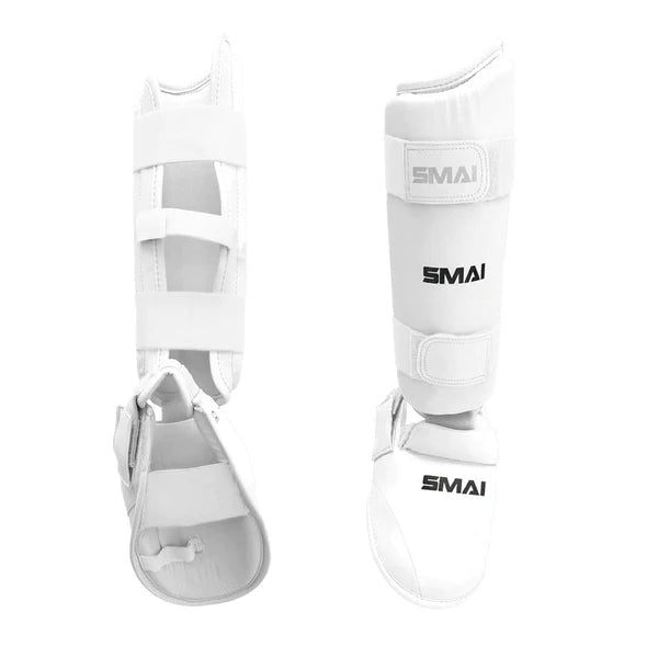 Shin & Instep Guard - White