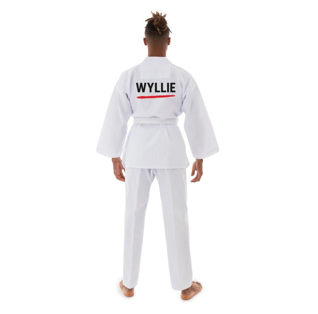 Wyllie Taekwondo Uniform - Coloured Belt