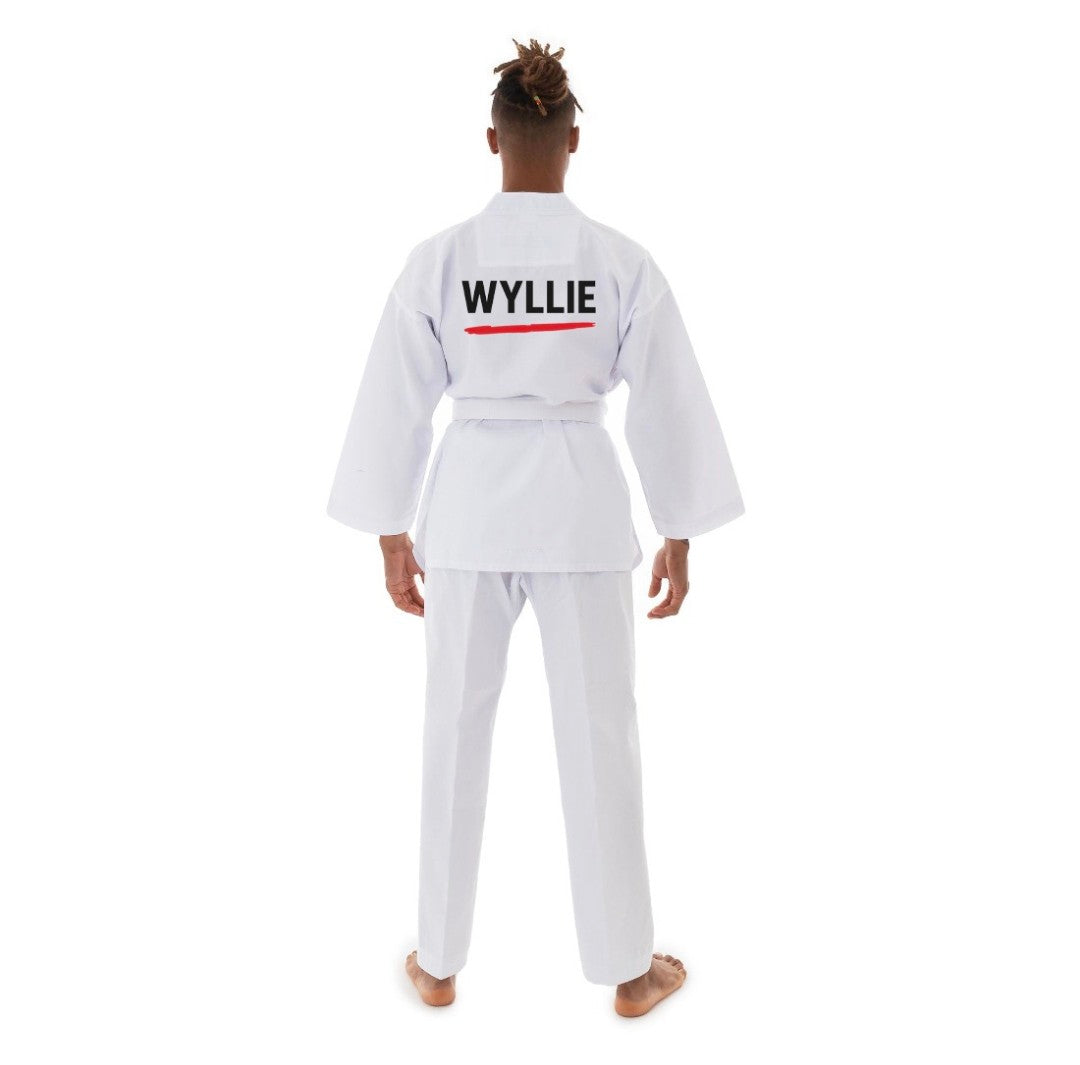 Wyllie Taekwondo Uniform - Coloured Belt
