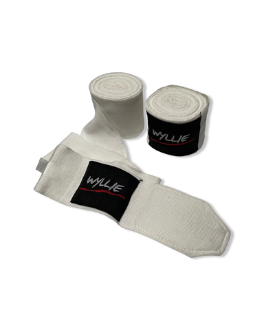 Wyllie Boxing Hand Wraps - White