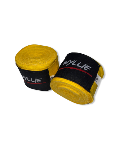 Wyllie Boxing Hand Wraps - Yellow